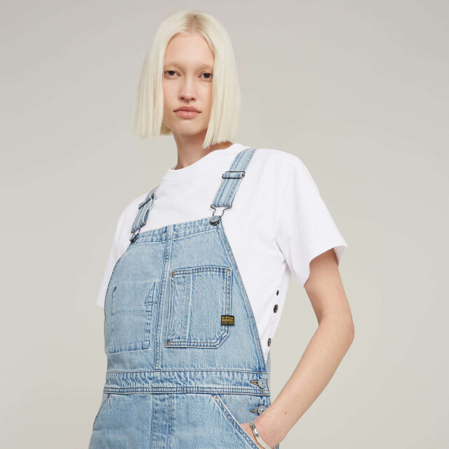 G-Star Midi dungaree dress wmn D24351-D536-G339 large