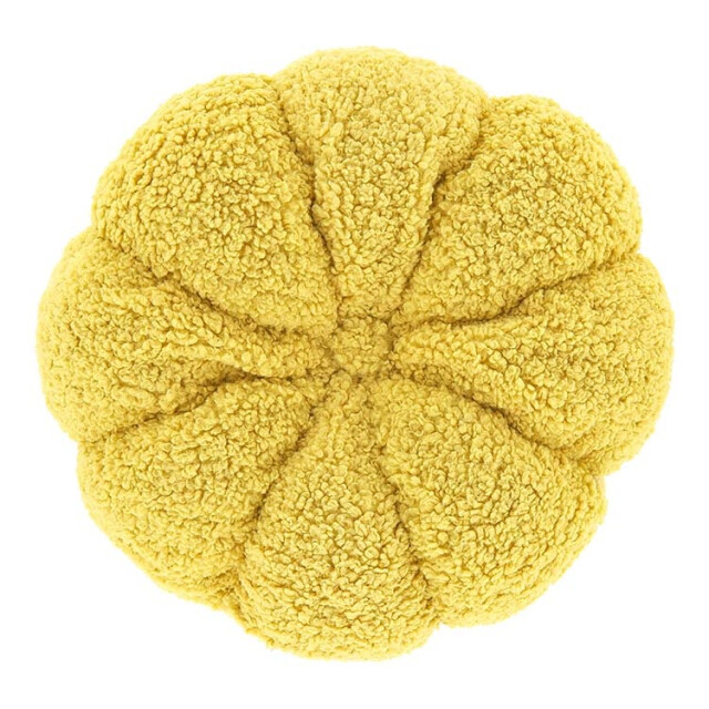 Unique Living sierkussen chico lemon yellow -40 Øcm 2996365 large