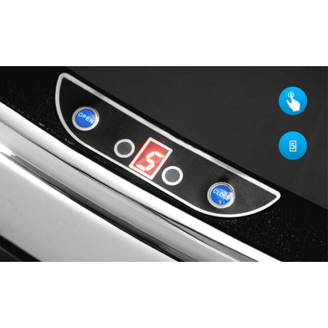 4cookz ® clever square prullenbak met sensor 58 liter - 3047748 large
