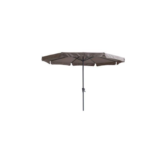 4gardenz ® parasol rond 300 cm met volant kantelbaar - 3049028 large