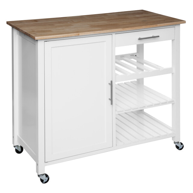 5Five ® luxe grote houten keukentrolley - 3047904 large