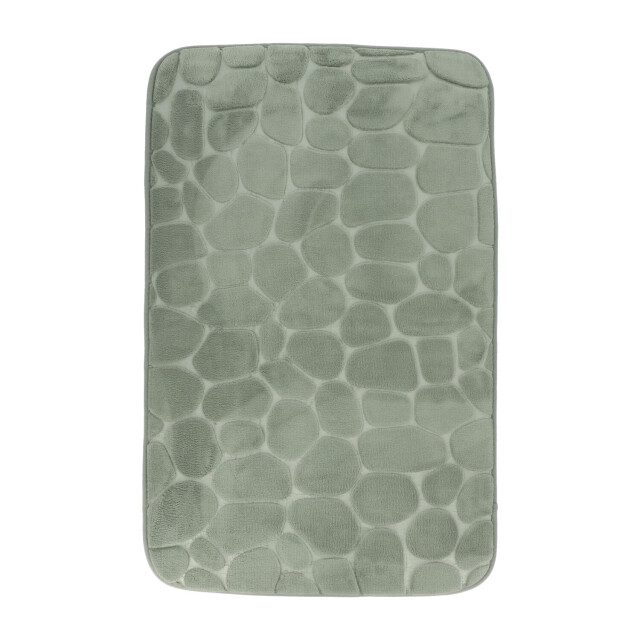 4goodz Pebbles zachte traagschuim badmat douchemat 50x80 cm kaki 3048805 large