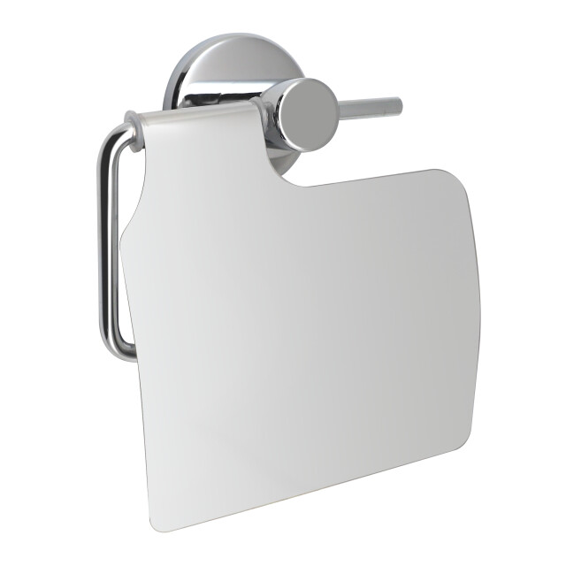 4bathroomz ® oslo toiletrolhouder met klep wc rolhouder - 3048744 large