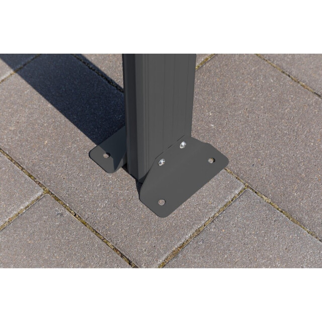 Westmann Aluminium carport met plat dak helsinki - 503x305x232cm 3047986 large