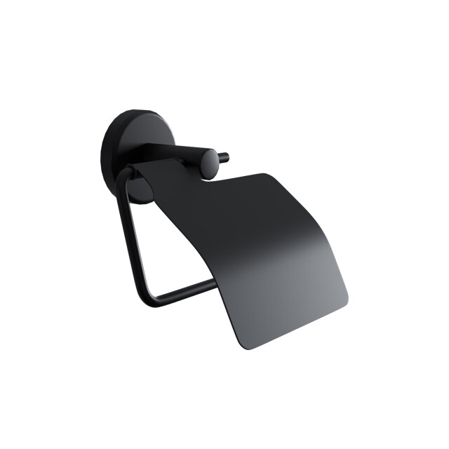 4bathroomz ® oslo toiletrolhouder met klep wc rolhouder - 3048745 large