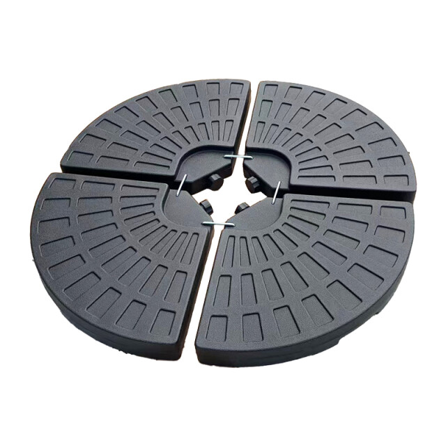 4gardenz ® 60 kg verzwaringsset parasolvoet voor zweefparasols vulbaar met 3049005 large
