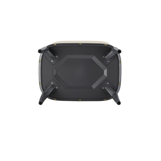 Luzzo ® new york push prullenbak afvalscheiding 2 vakken - 3047825 large