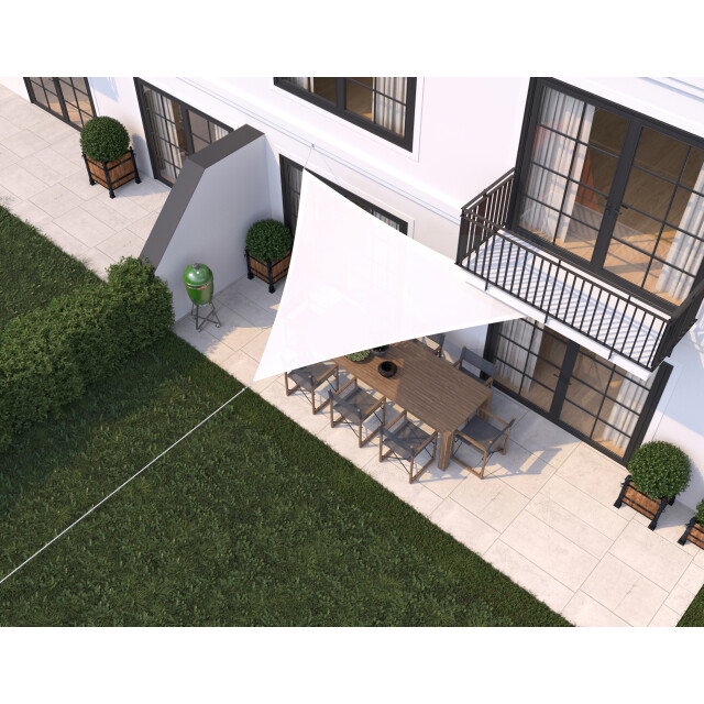 Hanse® Schaduwdoek driehoek waterdoorlatend 4,5x4,5x4,5 m 3048689 large