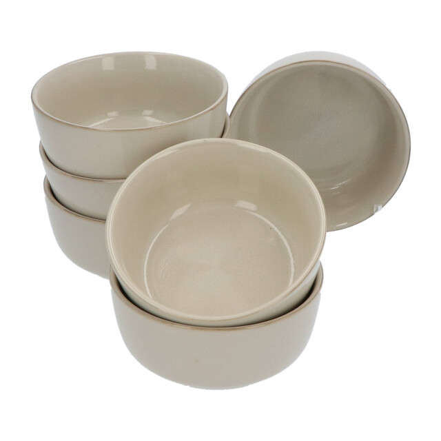 Secret de Gourmet Kommetjes keramiek terre set van 6 stuks 15 cm - 3056966 large