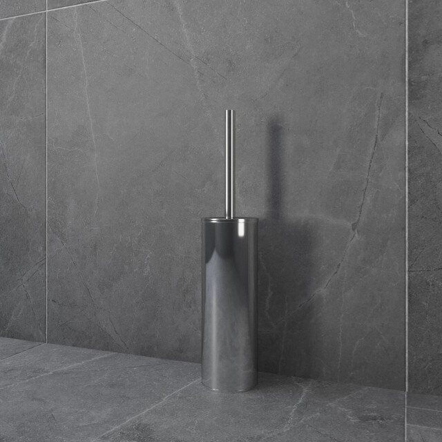 4bathroomz ® oslo metalen toiletborstel vrijstaand - 3048746 large
