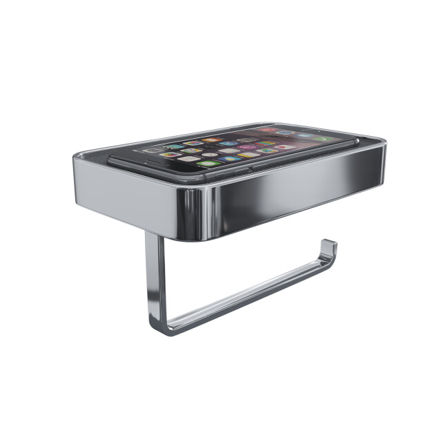 Luzzo ® piazzo messing toiletrolhouder met planchet wc rolhouder 3048827 large