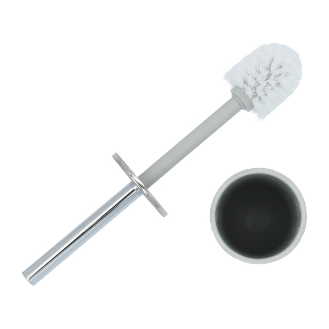4bathroomz ® oslo metalen toiletborstel vrijstaand - 3048746 large