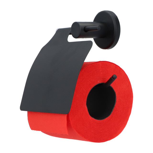 4bathroomz ® oslo toiletrolhouder met klep wc rolhouder - 3048745 large