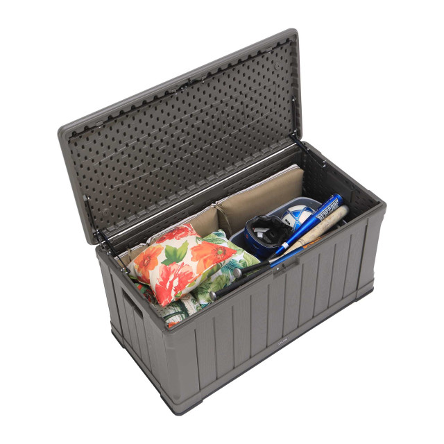 Lifetime Kunststof kussenbox 440 liter tuinkist 64x128x67cm - 3048008 large