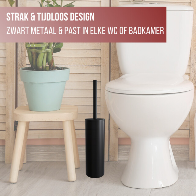 4bathroomz ® oslo vrijstaande toiletborstel serie oslo toiletborstel 3048747 large