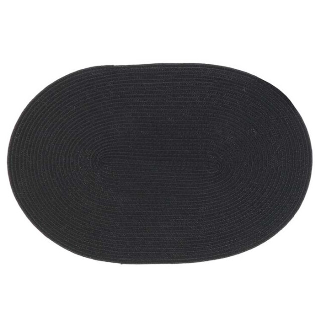 Unique Living placemat daisy ovaal rotan - 45x30cm 3004144 large