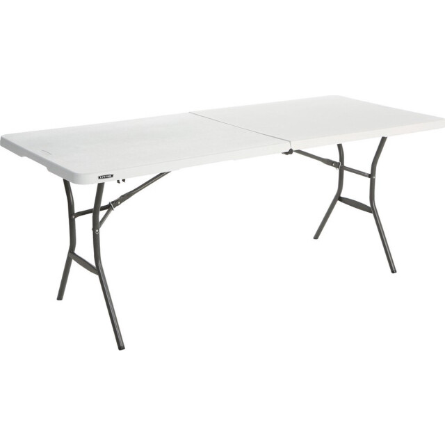 Lifetime Kunststof tafel opvouwbaar campingtafel - 182x76x74cm 3049068 large