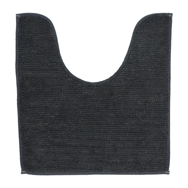4goodz Comfortabele toiletmat polyester 50x45 cm donker 3048808 large