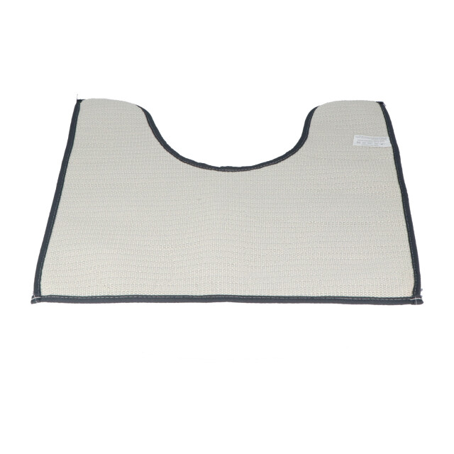 4goodz Comfortabele toiletmat polyester 50x45 cm donker 3048808 large