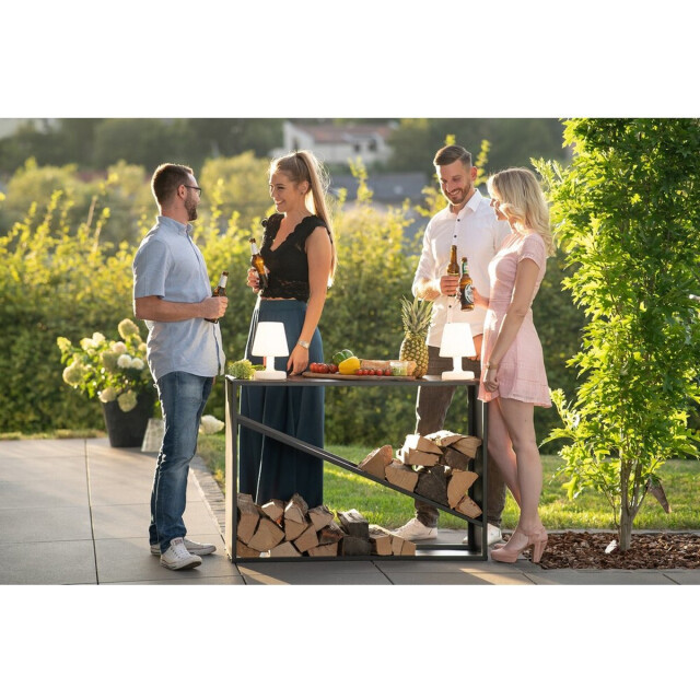 Westmann ® haardhout rek hugo 35x115x80cm houtopslag buiten - 3047989 large