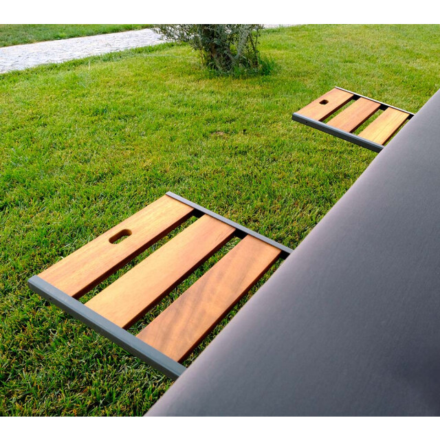 Westmann 4-persoons houten verandaschommel luna 2600 139x260x195 cm 3057067 large