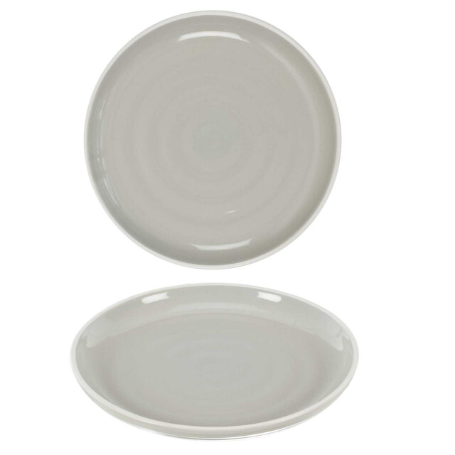 Home Deco Factory Serviesset 6 persoons 18-delig aardewerk /wit 3047567 large
