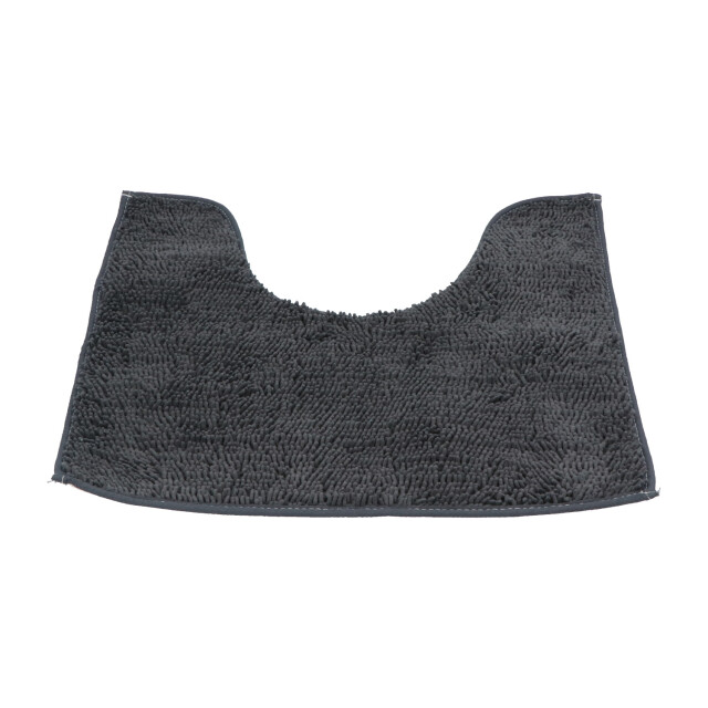 4goodz Comfortabele toiletmat polyester 50x45 cm donker 3048808 large