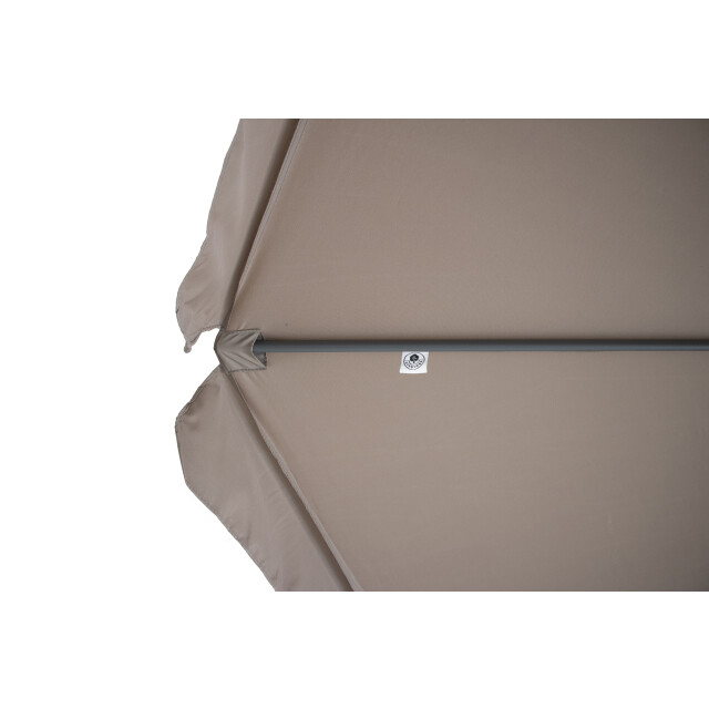 4gardenz ® parasol rond 300 cm met volant kantelbaar - 3049028 large