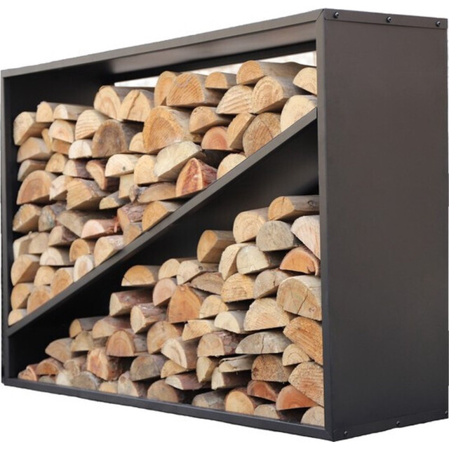 Westmann ® haardhout rek hugo 35x115x80cm houtopslag buiten - 3047989 large