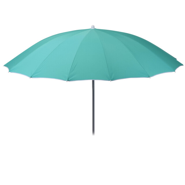 4goodz Parasol shanghai met knikarm doorsnede Ø220 cm aquamarijn 3049009 large