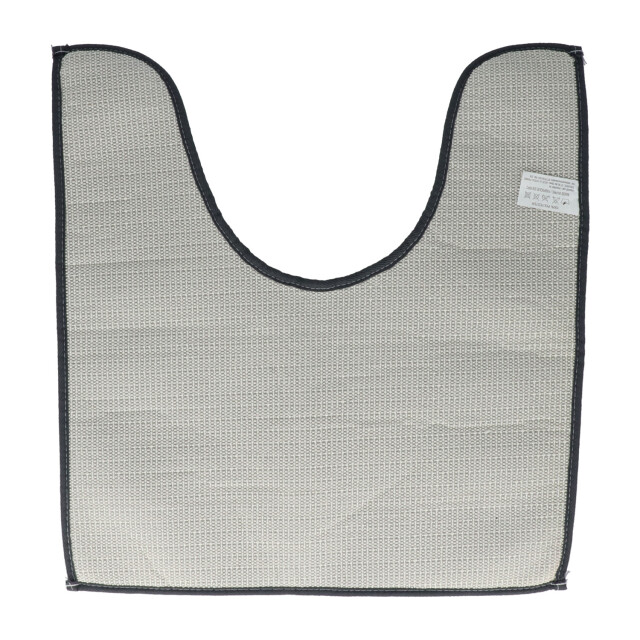 4goodz Comfortabele toiletmat polyester 50x45 cm donker 3048808 large