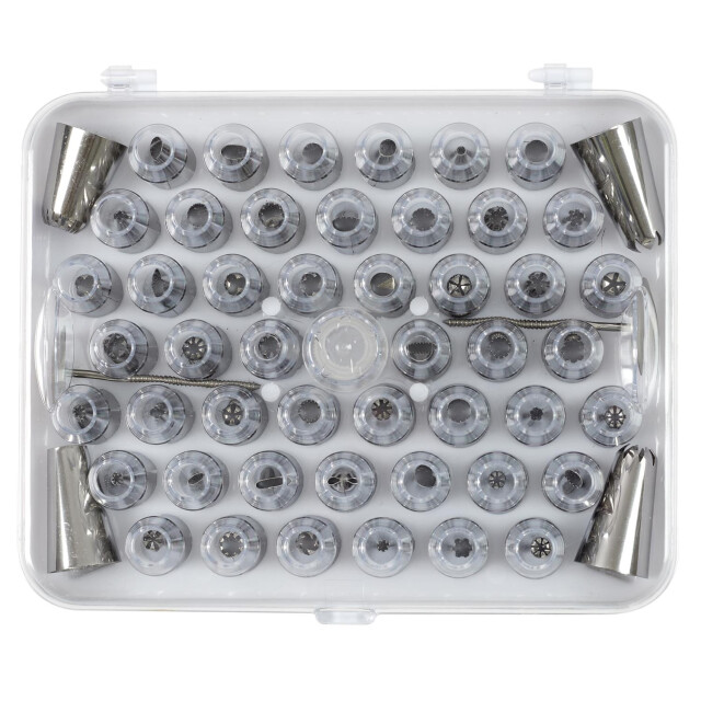 4goodz Spuitmondjes-set klein voor spuitzak 55-delig in opbergdoos 3048882 large