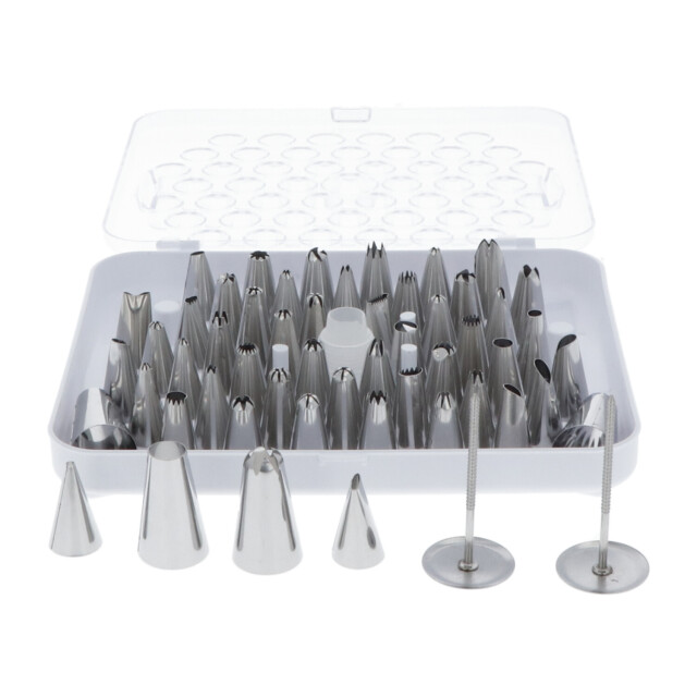4goodz Spuitmondjes-set klein voor spuitzak 55-delig in opbergdoos 3048882 large