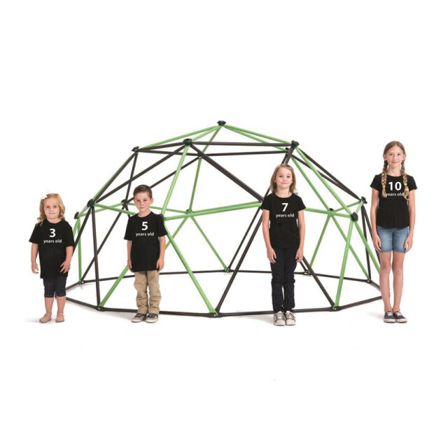 Lifetime Speeltoestel geodome klimrek groen/brons 274 x 168 cm 3048343 large