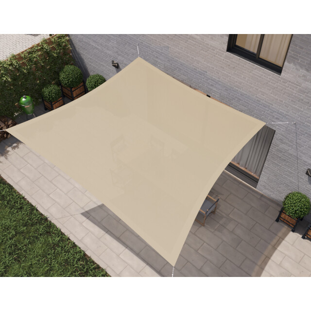 Hanse® Schaduwdoek trapezium waterdoorlatend 4/5x4 m zonnedoek 3048803 large