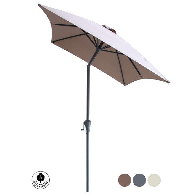 4gardenz ® parasol rechthoek 150x250cm kantelbaar balkonparasol 3049023 large