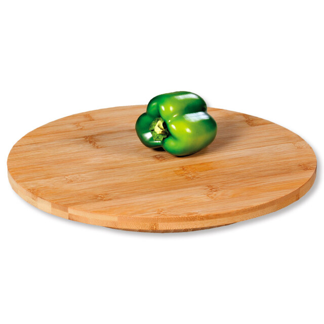 4goodz Draaibaar serveerplateau van bamboe 35 cm doorsnede 3048820 large