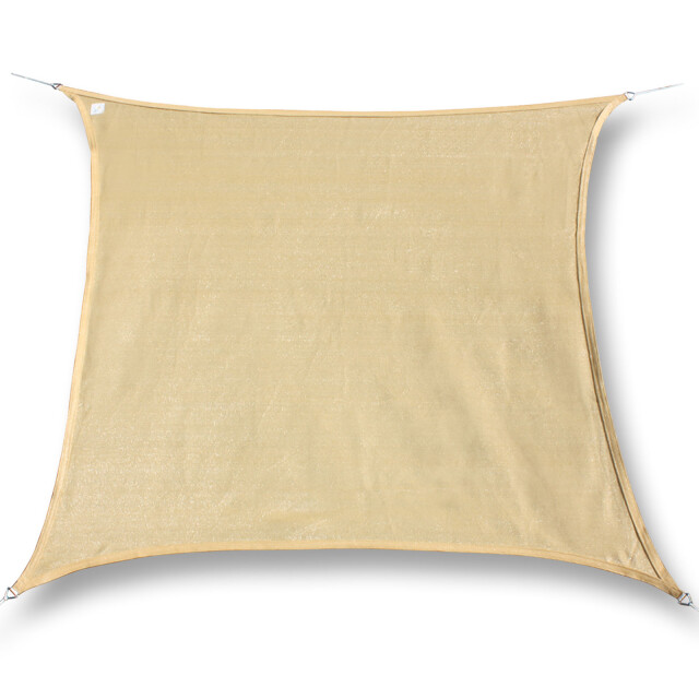 Hanse® Schaduwdoek vierkant waterafstotend 3,6x3,6 m zonnedoek 3048702 large