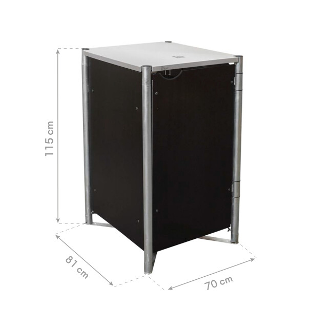 Hide ® containerombouw 1 afvalcontainer hd12401 kliko ombouw 3047943 large