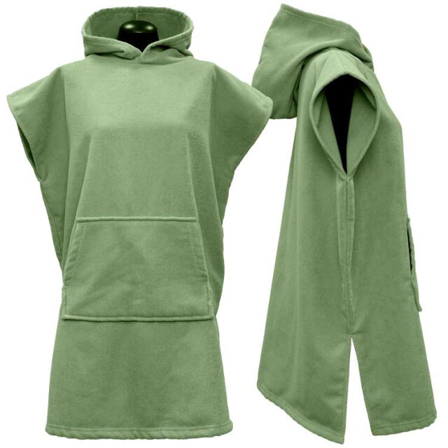 Unique Living poncho beach tea green -80x100cm 3004813 large