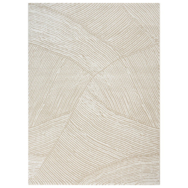 Muratap Japandi abstract vloerkleed laagpolig modern design creme 200x280 3046136 large