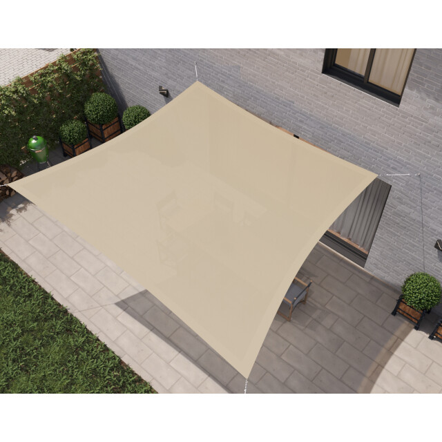 Hanse® Schaduwdoek trapezium waterdoorlatend 3/4x3 m zonnedoek 3048801 large