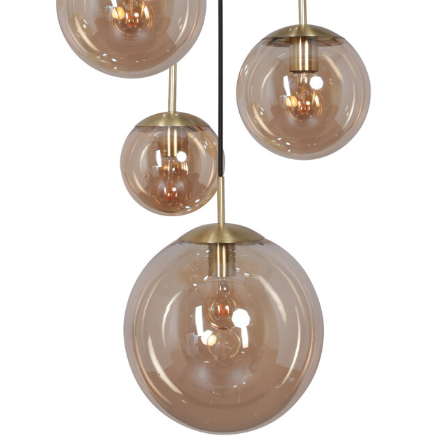 Bright Home Design hanglamp aurora kleurig 5-lichts 2990152 large