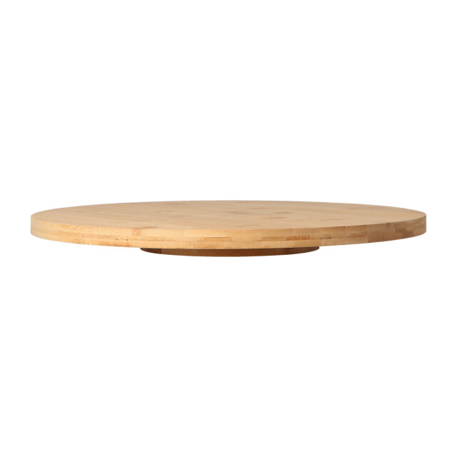 4goodz Draaibaar serveerplateau van bamboe 35 cm doorsnede 3048820 large