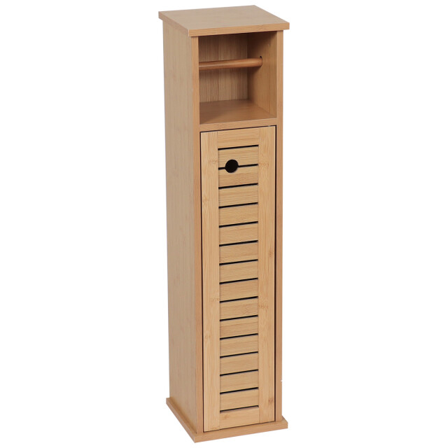 4goodz Toiletrolhouder met toiletroldispenser trinidad 18x18x75 cm - 3049041 large