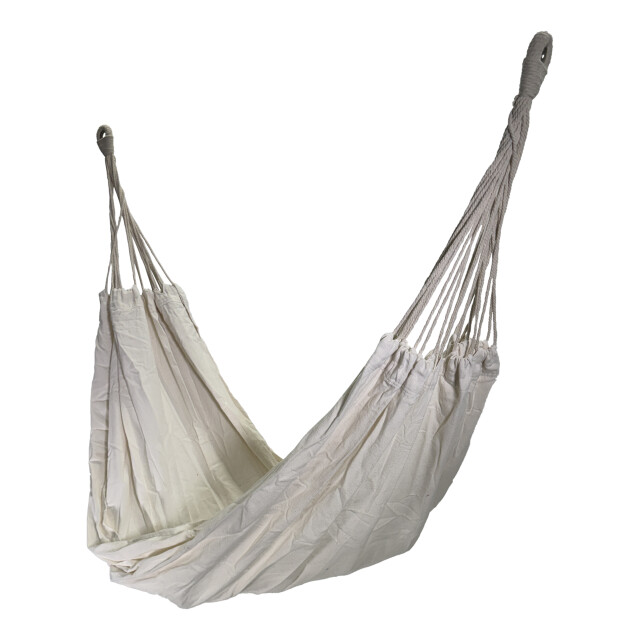4gardenz ® canvas hangmat beach 200x150 cm -totale lengte 320cm 3048782 large