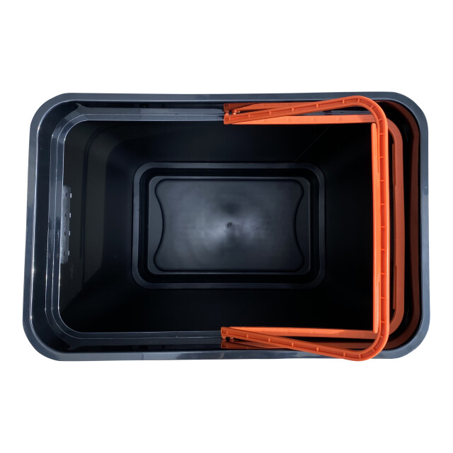 Luzzo ® iowa black prullenbak met sensor 50 liter mat 3047801 large