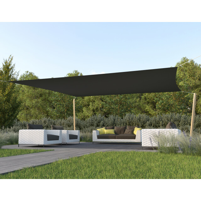 Hanse® Schaduwdoek vierkant waterafstotend 6x6 m zonnedoek 3048637 large