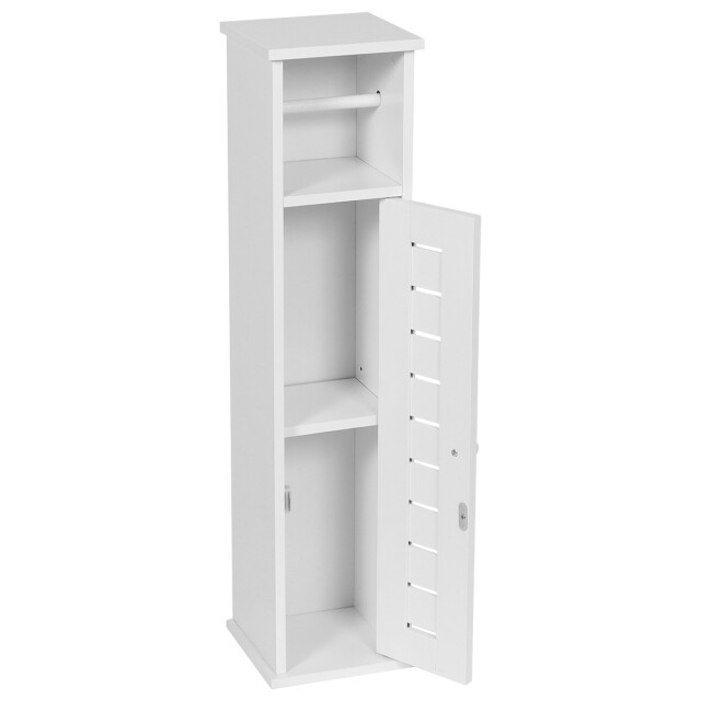 4goodz Toiletrolhouder met toiletroldispenser santorini 18x18x75 cm - 3049040 large