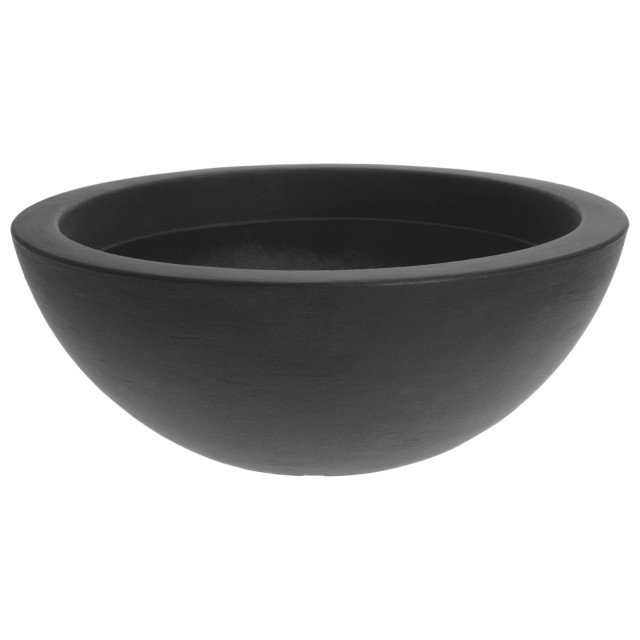 4gardenz ® stone plantenbak rond 52x20 cm vorstbestendig steen 3048301 large